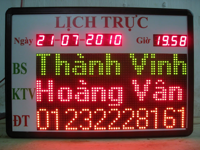 Thi Công Bảng LED Điện Tử Đẹp