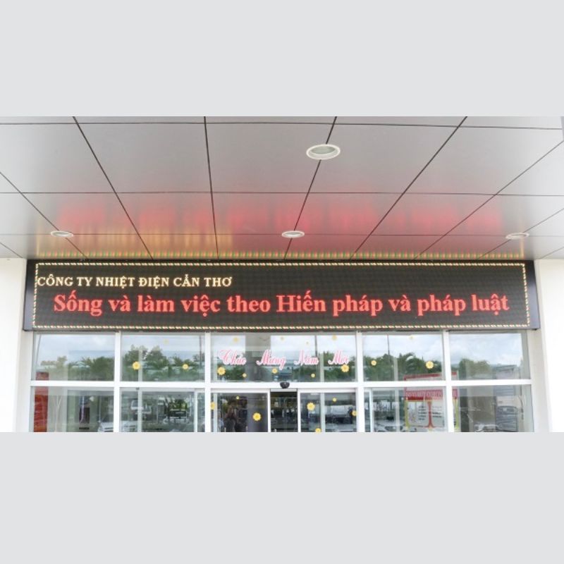 Thi Công Bảng LED Điện Tử Đẹp