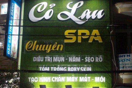Thiết Kế Biển Hiệu Spa Đẹp