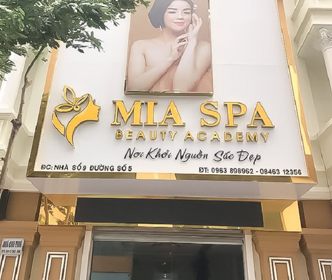 Mẫu Biển Hiệu Spa Đẹp