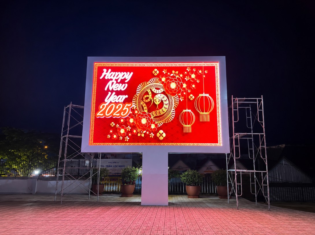Mẫu Màn Hình LED Quảng Cáo Đẹp
