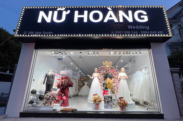 Biển Hiệu Áo Cưới Đẹp