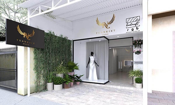 Mẫu Biển Hiệu Áo Cưới Đẹp