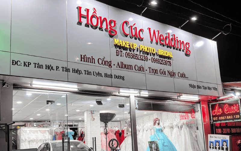 Mẫu Biển Hiệu Áo Cưới Đẹp