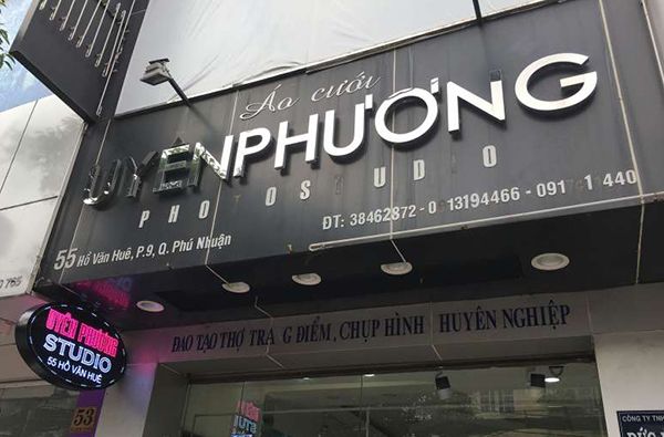 Mẫu Biển Hiệu Áo Cưới Đẹp