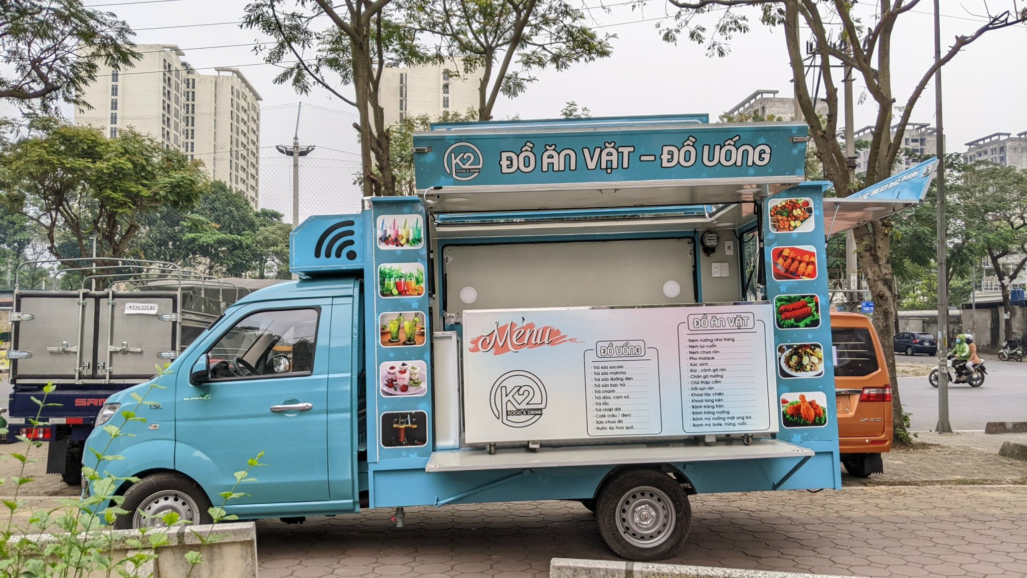 Mẫu Xe Bán Hàng Đẹp