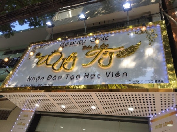 Thi Công Biển Hiệu Phun Xăm Thẩm Mỹ Đẹp