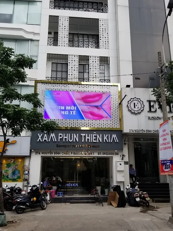 Mẫu Biển Hiệu Phun Xăm Thẩm Mỹ Đẹp