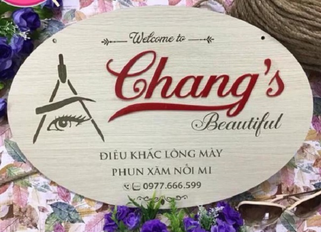 Mẫu Biển Hiệu Phun Xăm Thẩm Mỹ Đẹp Năm 2026