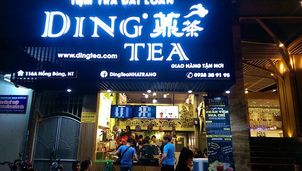Mẫu Bảng Hiệu Hộp Đèn Trà Sữa Đẹp
