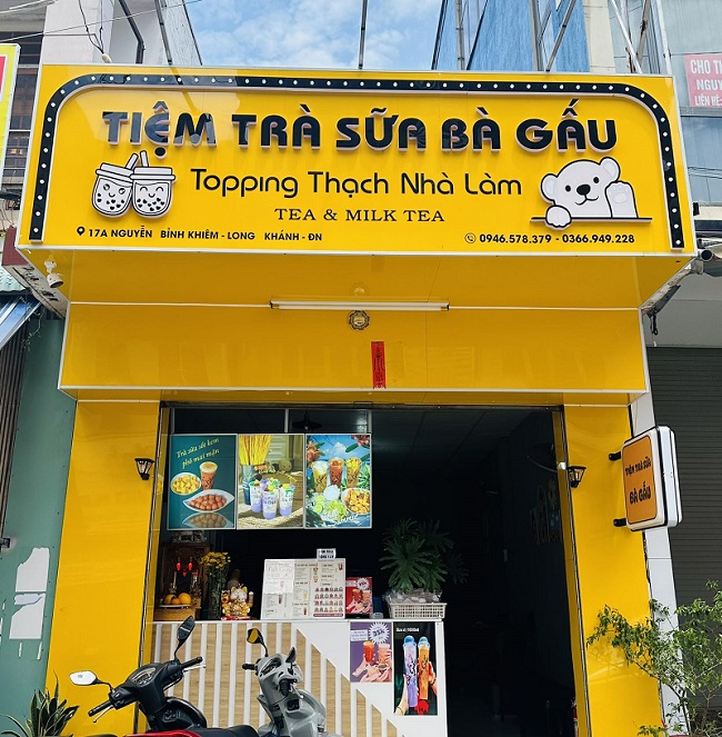 Mẫu Bảng Hiệu Hộp Đèn Trà Sữa Đẹp Năm 2026