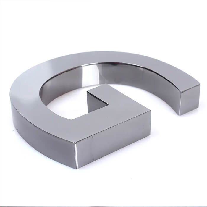 Bảng Hiệu Chữ Nổi Inox Trắng Xước Đẹp
