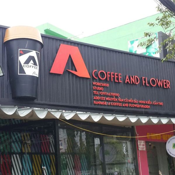 Mẫu Bảng Hiệu Đẹp Cho Quán Cafe Ấn Tượng, Thu Hút