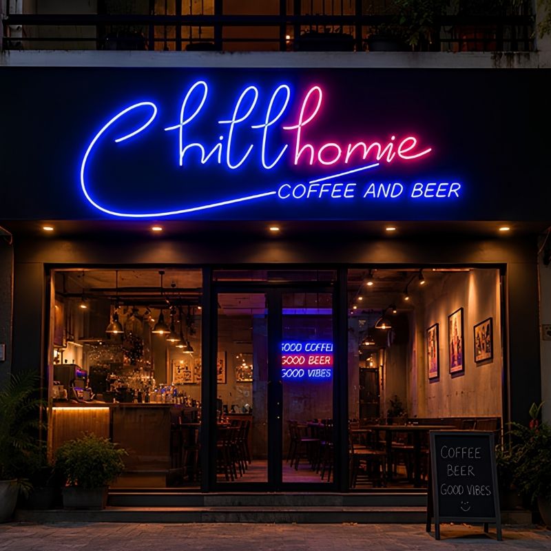 Mẫu Bảng Hiệu Đẹp Cho Quán Cafe Ấn Tượng, Thu Hút