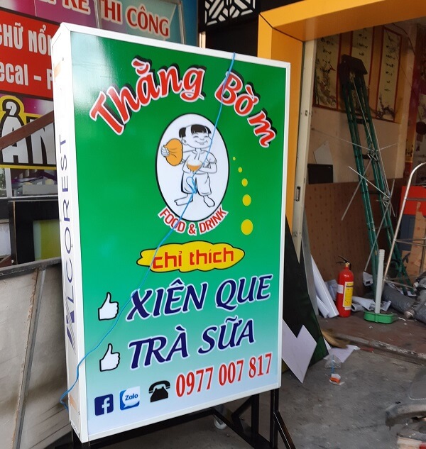 Mẫu Hộp Đèn Bảng Hiệu Đẹp