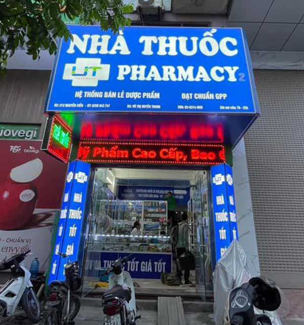 Mẫu Hộp Đèn Bảng Hiệu Đẹp