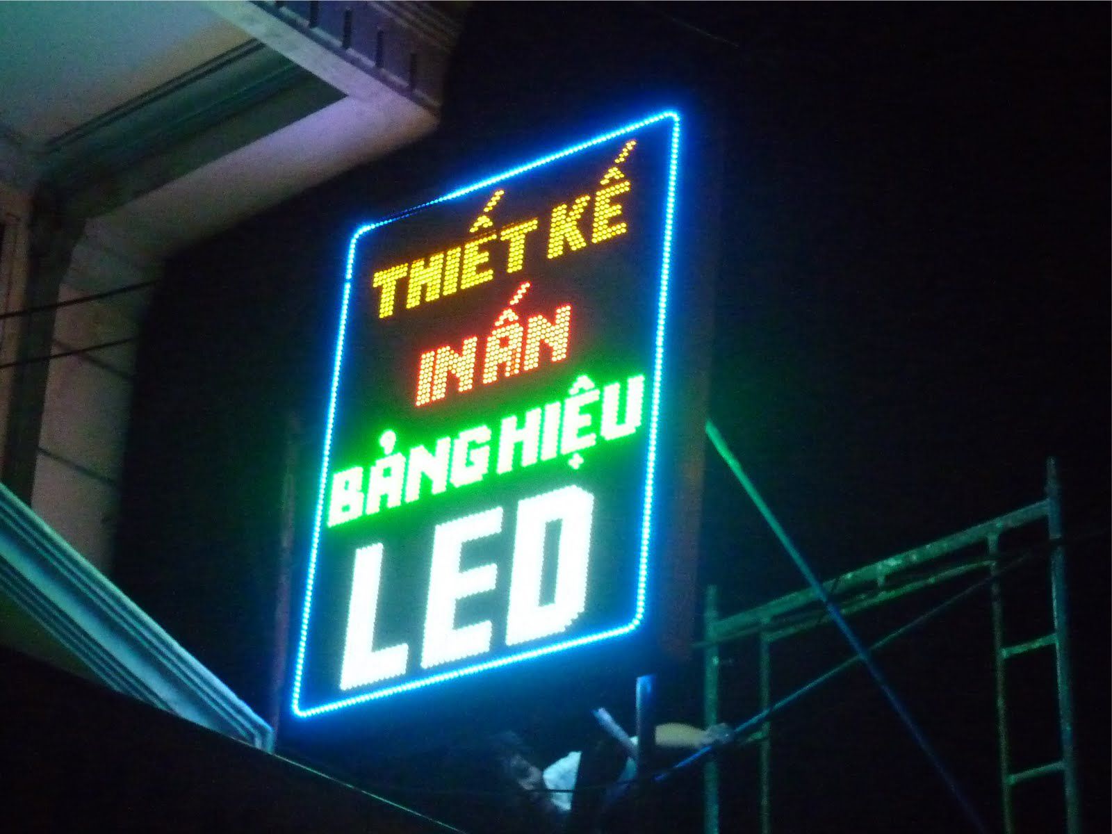 Bảng Hiệu Đèn LED Đẹp