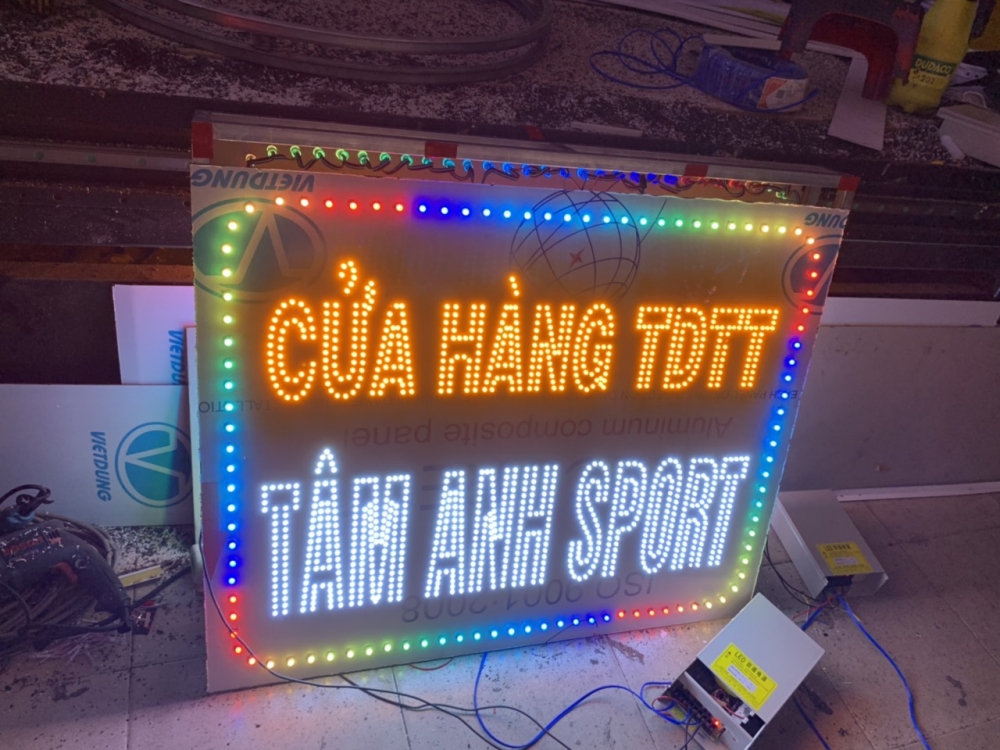 Thiết Kế Bảng Hiệu Đèn LED Đẹp