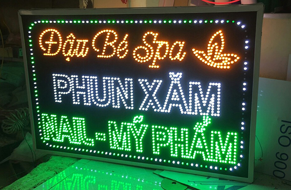 Thiết Kế Bảng Hiệu Đèn LED Đẹp