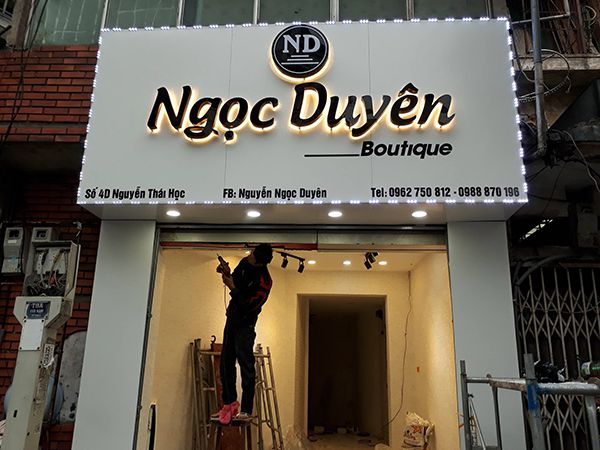 Thi Công Chữ Nổi Biển Quảng Cáo Đẹp