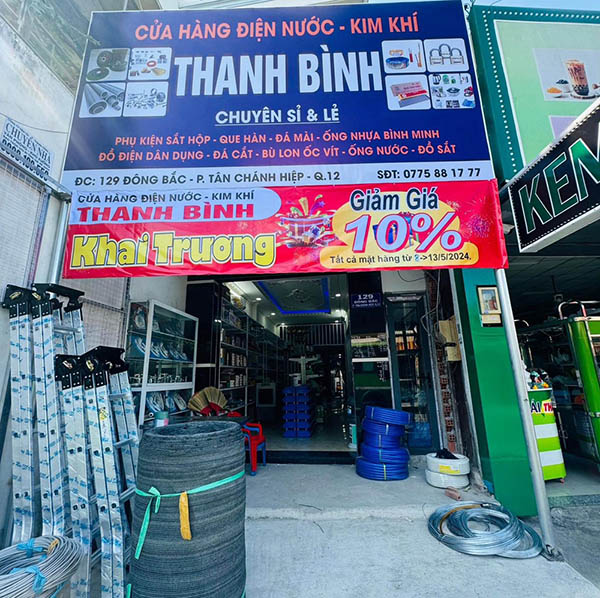 Mẫu Bảng Hiệu Điện Nước Đẹp Năm 2026