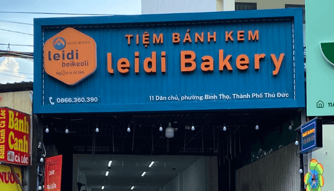 Biển Hiệu Tiệm Bánh Đẹp