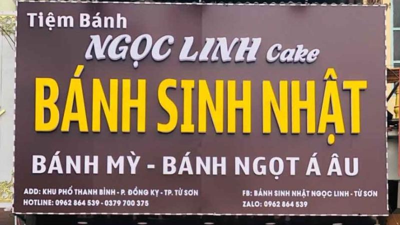 Thiết Kế Biển Hiệu Tiệm Bánh Đẹp