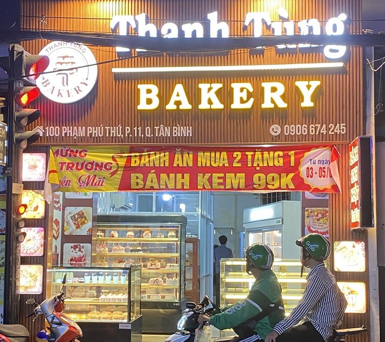 Mẫu Biển Hiệu Tiệm Bánh Đẹp