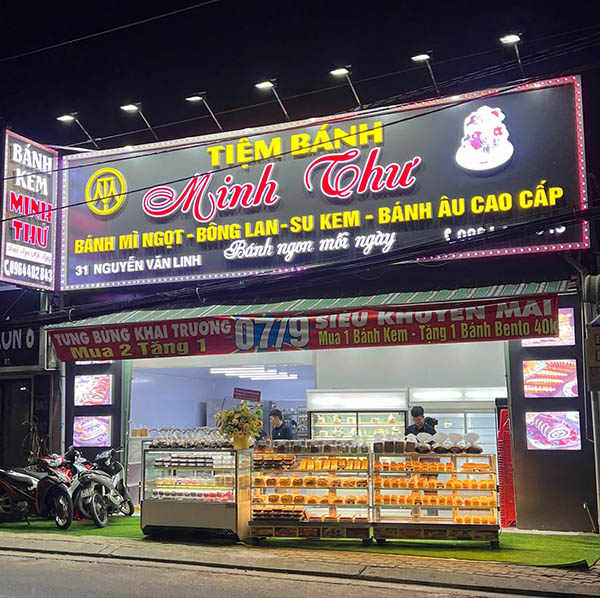 Mẫu Biển Hiệu Tiệm Bánh Đẹp Năm 2026