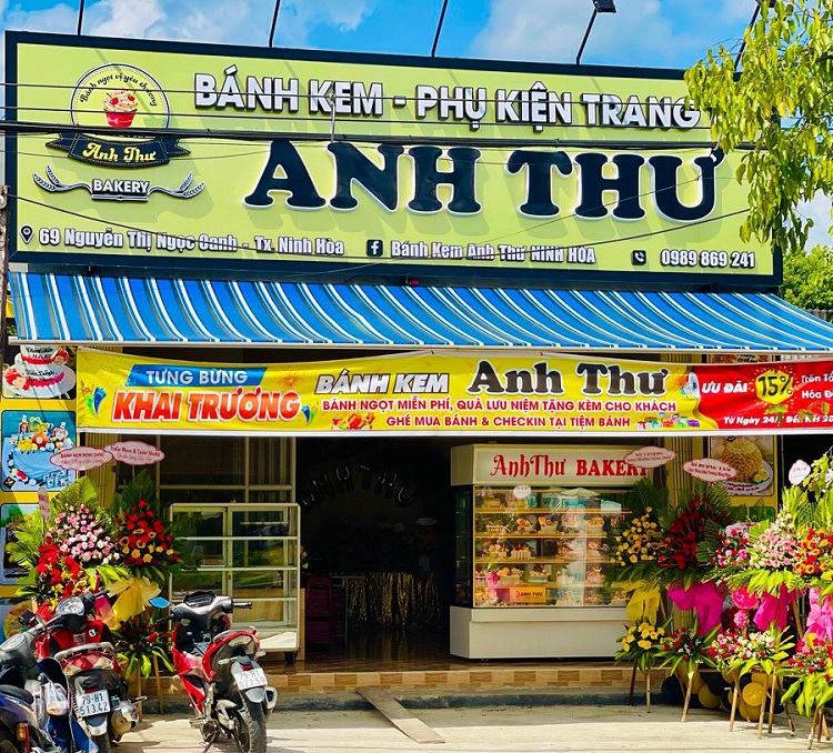Mẫu Biển Hiệu Tiệm Bánh Đẹp Năm 2026