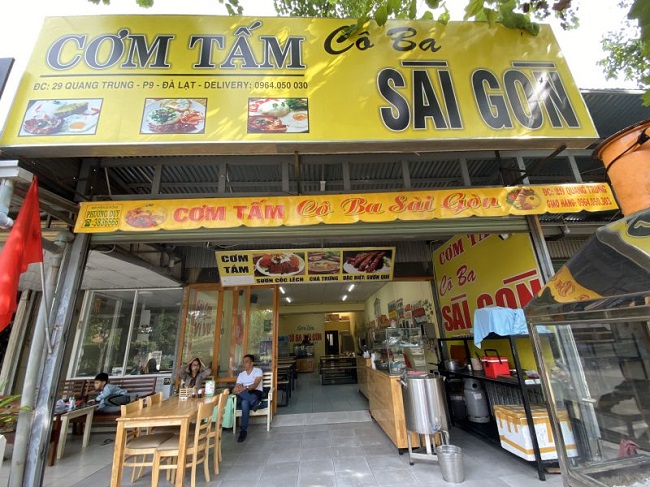 Mẫu Bảng Hiệu Cơm Tấm Đẹp