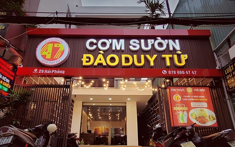 Mẫu Bảng Hiệu Cơm Tấm Đẹp Năm 2026
