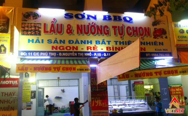 Mẫu Biển Quảng Cáo Quán Lẩu Đẹp