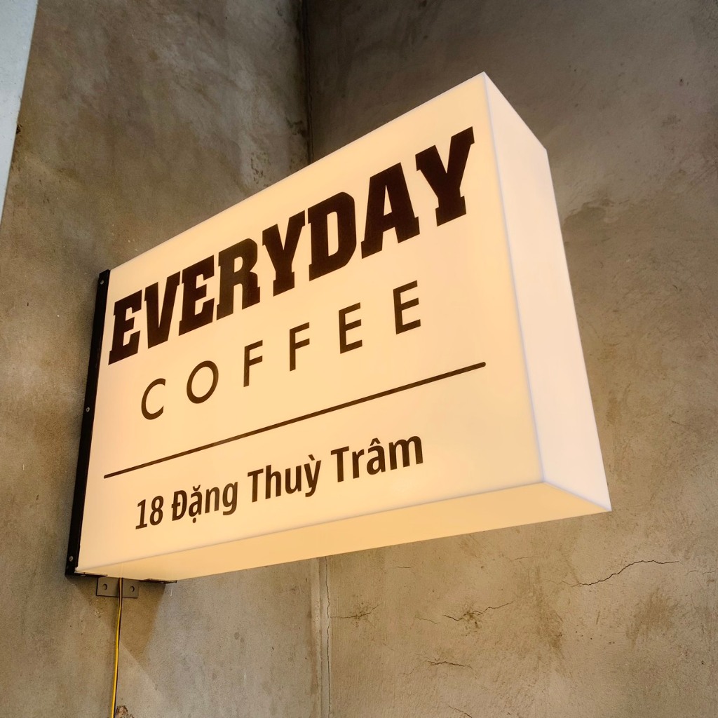 Thiết Kế Biển Hiệu Quán Cafe Đẹp