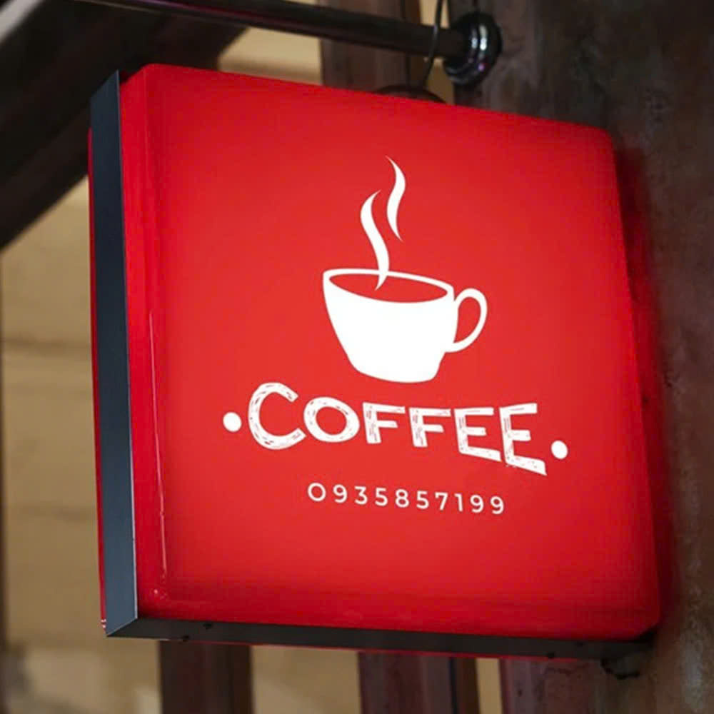 Mẫu Biển Hiệu Quán Cafe Đẹp Năm 2026