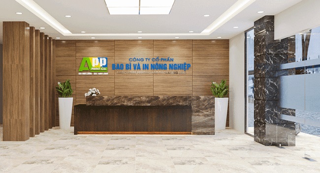 Mẫu backdrop văn phòng công ty đẹp