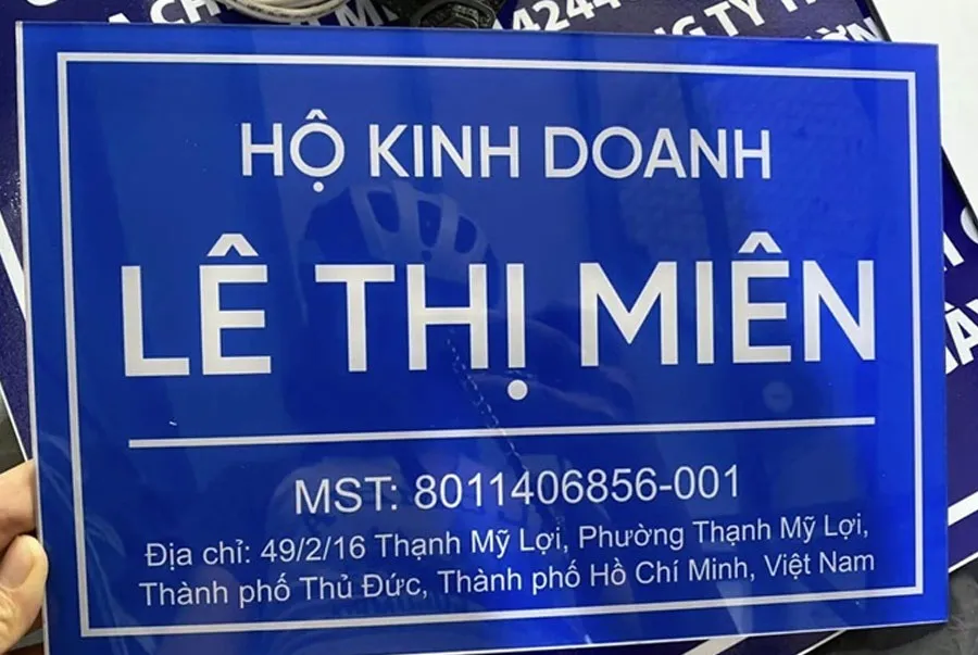 Mẫu Bảng Mica Công Ty Đẹp Năm 2026