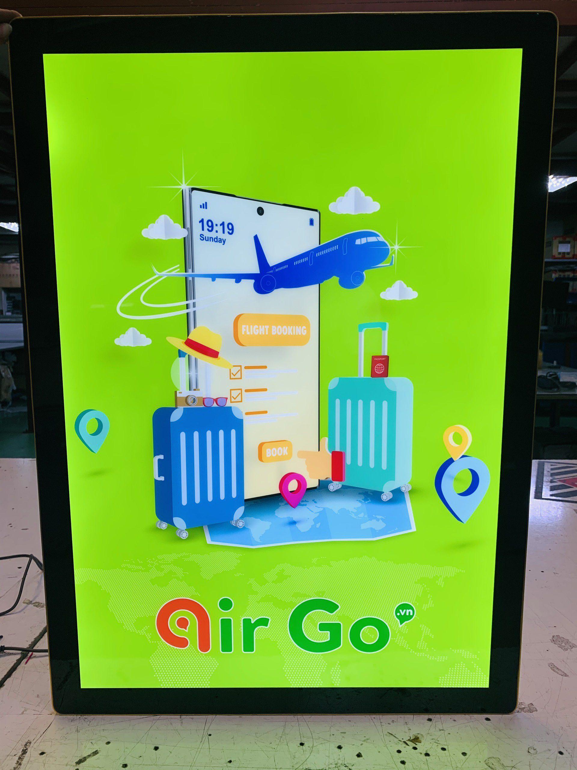 Hộp Đèn Quảng Cáo Treo Tường Đẹp