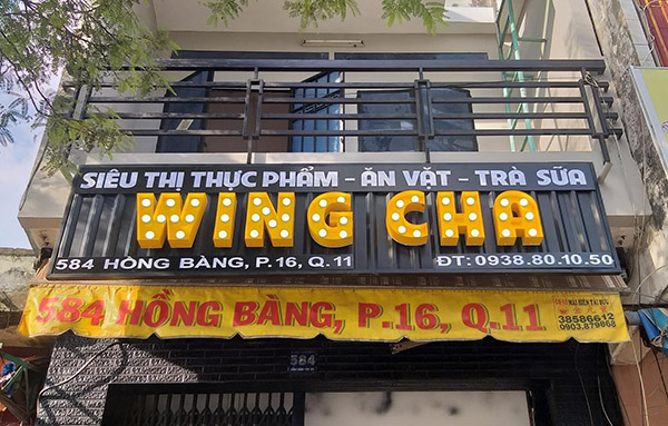 Thiết Kế Bảng Hiệu Đồ Ăn Vặt Đẹp