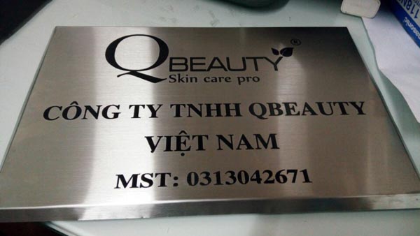 Thi Công Bảng Hiệu Inox Đẹp