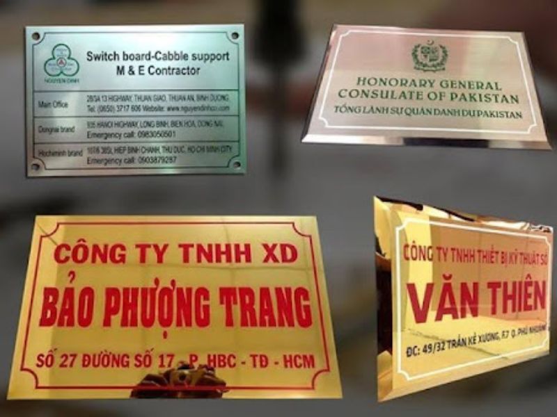 Thiết Kế Bảng Hiệu Inox Đẹp