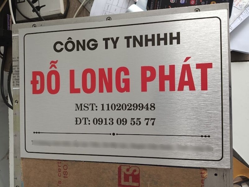 Mẫu Bảng Hiệu Inox Đẹp Năm 2026