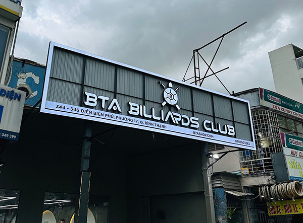 Thi Công Biển Hiệu Quảng Cáo Bida Đẹp