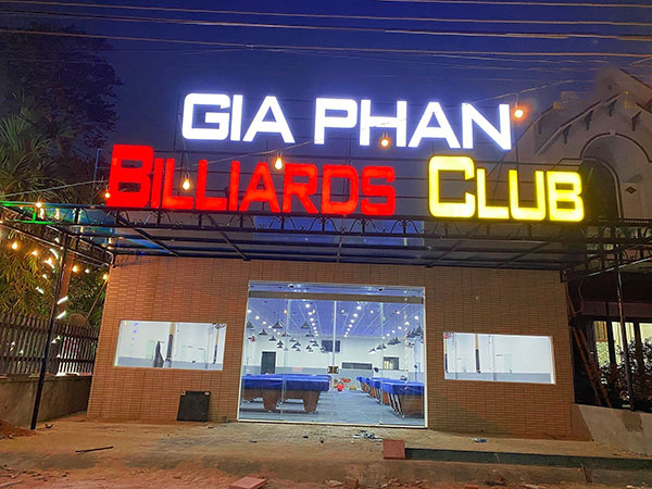 Mẫu Biển Hiệu Quảng Cáo Bida Đẹp