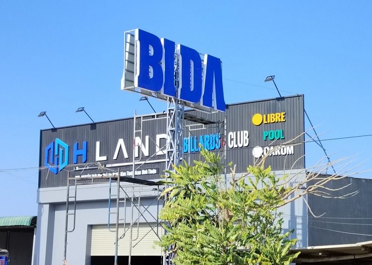 Mẫu Biển Hiệu Quảng Cáo Bida Đẹp