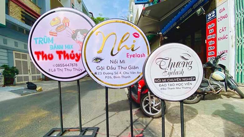 Thi Công Bảng Hiệu Treo Đẹp