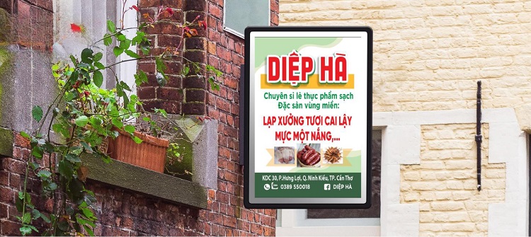 Thiết Kế Bảng Hiệu Treo Đẹp