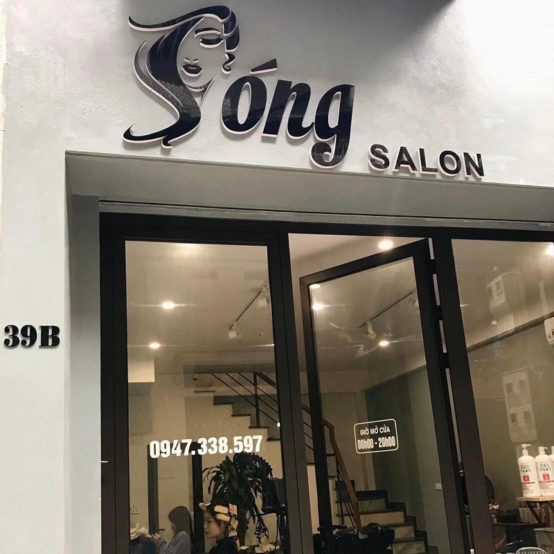 Thiết Kế Biển Hiệu Salon Tóc Đẹp