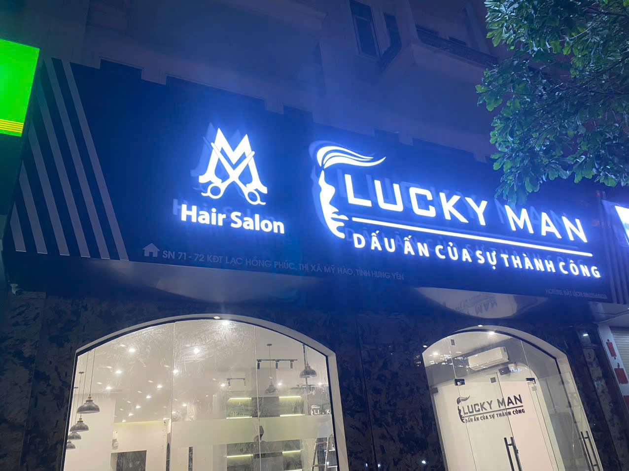 Mẫu Biển Hiệu Salon Tóc Đẹp