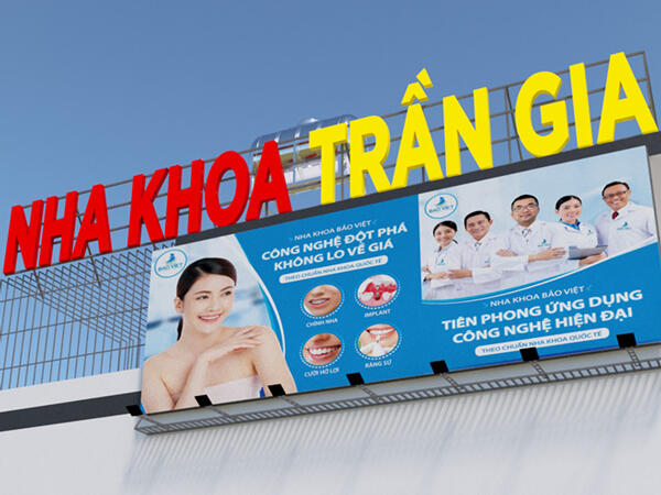 Thi Công Bảng Hiệu Nha Khoa Đẹp